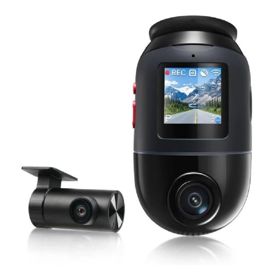 Auto kamera 70MAI Omni X800, 4K, crna + stražnja kamera RC14