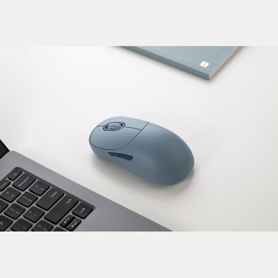 Miš XIAOMI Wireless Mouse 3, optički, bežični, BT, 1200dpi, plavi