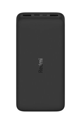 Mobilni USB punjač XIAOMI Redmi 18W PowerBank, 20000 mAh, crni