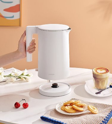 Kuhalo za vodu XIAOMI Mi Electric Kettle 2 EU, 1800 W, 1,7 l, bijelo