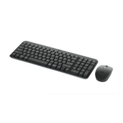 Tipkovnica + miš LOGITECH MK250 Compact Bluetooth Combo, bežična, crna