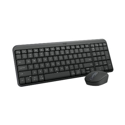 Tipkovnica + miš LOGITECH MK250 Compact Bluetooth Combo, bežična, crna