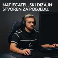 Miš LOGITECH Pro X Superlight 2, bežični, optički, 32000dpi, crni, USB