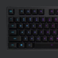 Tipkovnica LOGITECH Gaming G512 Carbon, RGB, mehanička, GX Brown Tactile, US layout, crna