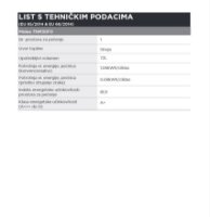 Ugradbena pećnica MIDEA 7NM30F0, multifunkcionalna, 72 l, energetski razred A+, crna