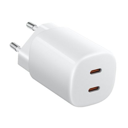 Kućni punjač XIAOMI Turbo Charging Power 45W, 2x USB-C, bijeli