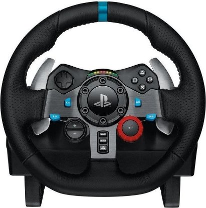 Volan LOGITECH G29 Driving Force Racing Wheel, Gaming, PC/PS3/PS4/PS5, USB + Slušalice LOGITECH Gaming G435 Lightspeed, USB-C, bežične, BT, crne