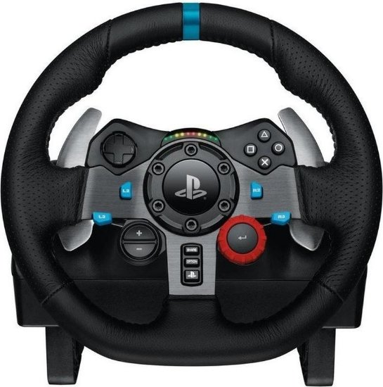 Volan LOGITECH G29 Driving Force Racing Wheel, Gaming, PC/PS3/PS4/PS5, USB + Slušalice LOGITECH Gaming G435 Lightspeed, USB-C, bežične, BT, crne