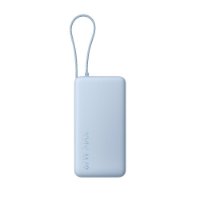 Mobilni USB punjač XIAOMI 67W Power Bank 20000 mAh, ugrađeni kablovi, USB-A, USB-C, plavi