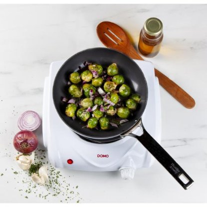 Električno kuhalo DOMO DO309KP, jednostruko, 1500 W, bijelo