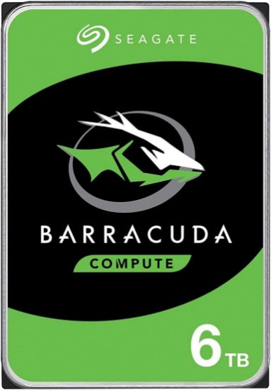 Tvrdi disk 6TB SEAGATE Barracuda, ST6000DM003, SATA3, 256MB cache, 5400 okr./min, 3.5", za desktop