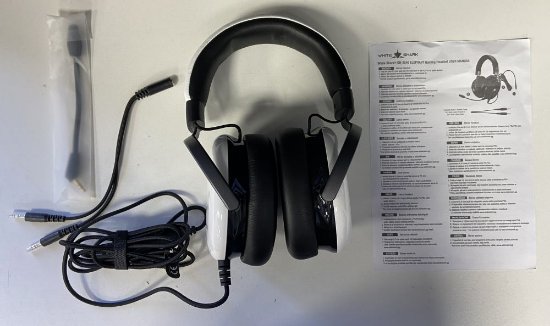 OPEN BOX - Slušalice WHITE SHARK GH-2540 Elephnat, bijele