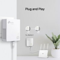 Powerline adapter TP-LINK AV1000 TL-PA7017KIT, mreža putem strujnog kabela, G-LAN