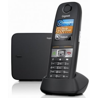 Telefon GIGASET E630, bežični, crni