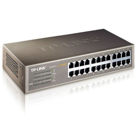 Switch TP-LINK TL-SG1024 24-port Gigabit, 1U 19" rack-mountable