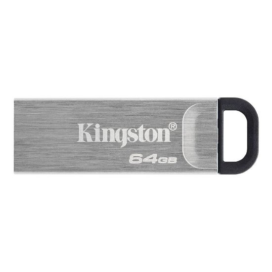 Memorija USB 3.2 FLASH DRIVE, 64GB, KINGSTON DataTraveler Kyson DTKN/64GB, srebrni