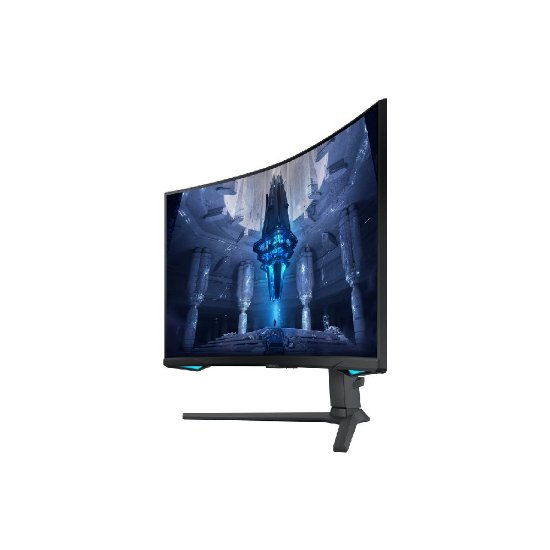Gaming monitor 32" SAMSUNG Odyssey  G75NB LS32BG750NPXEN, 4K UHD, VA, 165Hz, 1ms, 300cd/m2, FreeSync, zakrivljeni, crni