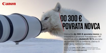 Prikažite detalje za Uhvati trenutak i do 300 € povrata novca pri kupnji Canona!