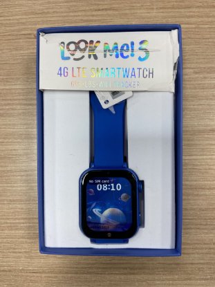 RABLJENI - Dječji pametni sat FOREVER LookMe! 3, 4G video pozivi, GPS, SOS gumb, vodootporan, plavi