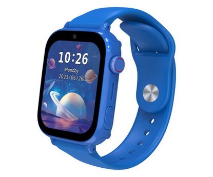 RABLJENI - Dječji pametni sat FOREVER LookMe! 3, 4G video pozivi, GPS, SOS gumb, vodootporan, plavi