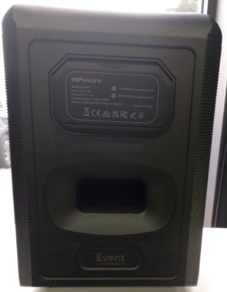 RABLJENI - Zvučnik HIFUTURE Event, BT, Karaoke, vodootporan, crni