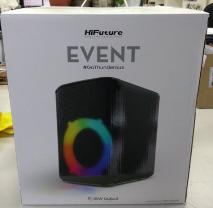 RABLJENI - Zvučnik HIFUTURE Event, BT, Karaoke, vodootporan, crni