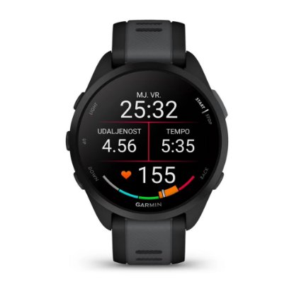 IZLOŽBENI - Pametni sat GARMIN Forerunner 165, GPS, tamno sivi