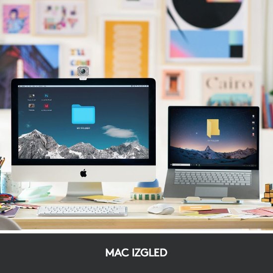 Tipkovnica LOGITECH MX Keys mini za Apple, bežična, BT, srebrna