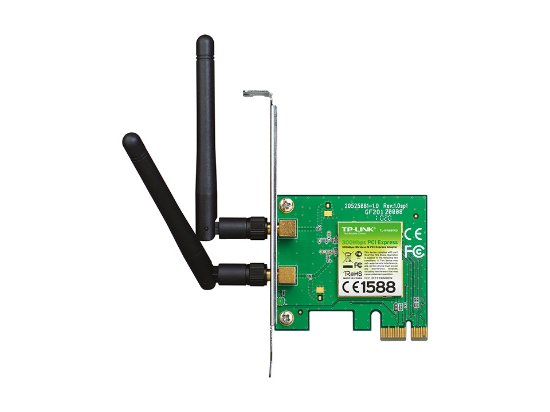 Mrežna kartica adapter PCI-E, TP-LINK TL-WN881ND, 802.11b/g/n, 300Mbps, 2 antene, za bežičnu mrežu