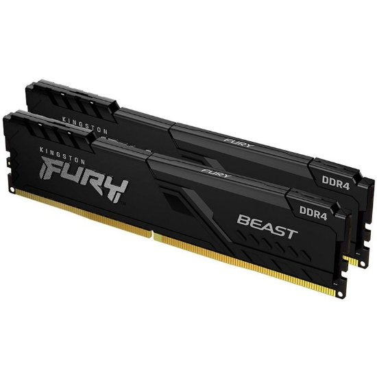 Memorija KINGSTON Fury Black Beast 64GB, DDR4, 3200Mhz, 2x 32GB kit, CL16