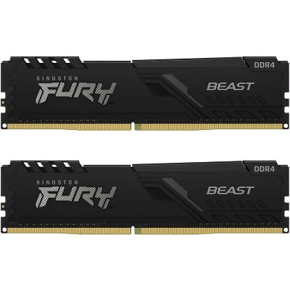 Memorija KINGSTON Fury Black Beast 64GB, DDR4, 3200Mhz, 2x 32GB kit, CL16