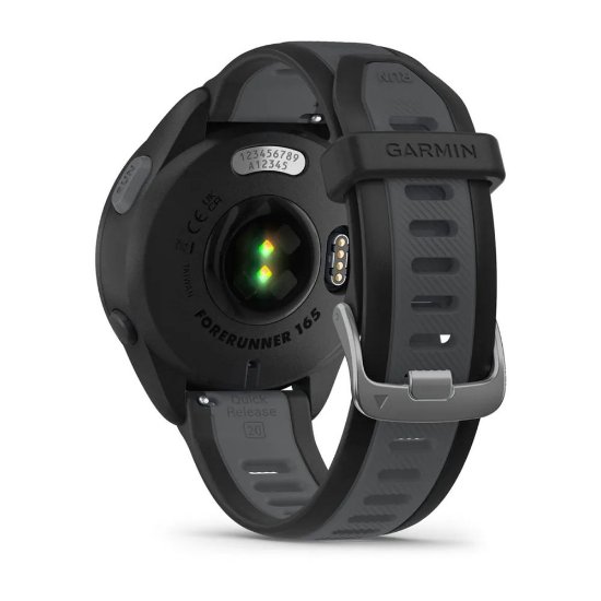 IZLOŽBENI - Pametni sat GARMIN Forerunner 165, GPS, tamno sivi