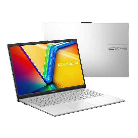 IZLOŽBENI - Laptop ASUS Vivobook Go 15 E1504FA-BQ1860W / Ryzen 5 7520U, 16GB, 1TB SSD, AMD Radeon Graphics, 15.6" FHD IPS, Windows 11, srebrni
