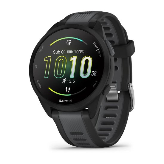 IZLOŽBENI - Pametni sat GARMIN Forerunner 165, GPS, tamno sivi