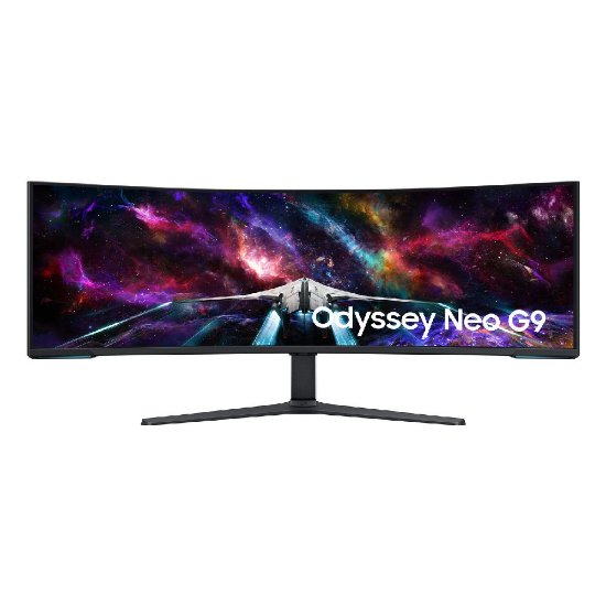 Gaming monitor 57" SAMSUNG Odyssey Neo G9 G95NC LS57CG952NUXEN, 8K UHD, VA, 240Hz, 1ms, 420cd/m2, zakrivljeni, crni