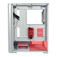 Kućište LC POWER LC-717W-ON Meshwork_L Light, MIDI, ATX, window, bijelo, bez napajanja