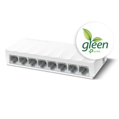 Switch TP-LINK LS1008, 10/100 Mbps, 8-port, bijeli