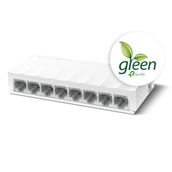 Switch TP-LINK LS1008, 10/100 Mbps, 8-port, bijeli