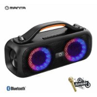 Zvučnik MANTA BT, 80W, FM radio, HandsFree, baterija