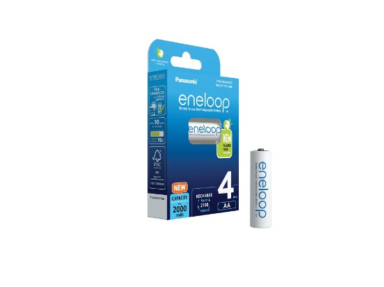 Baterija PANASONIC Eneloop BK4MCDE4BE, tip AAA, punjive, 800 mAh 4kom