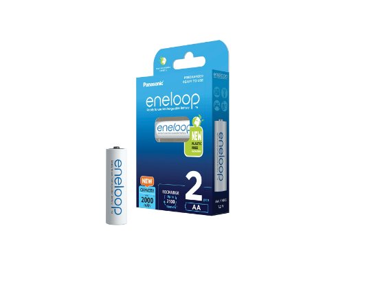 Baterija PANASONIC Eneloop BK3MCDE2BE, tip AA, punjive, 2000 mAh, 2kom