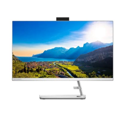 Računalo AiO LENOVO IdeaCentre F0FY00N5SC / 27" FHD IPS, Ryzen 7 7730U, 16GB, 1TB SSD, AMD Radeon Graphics, tipkovnica, miš, Windows 11, bijelo