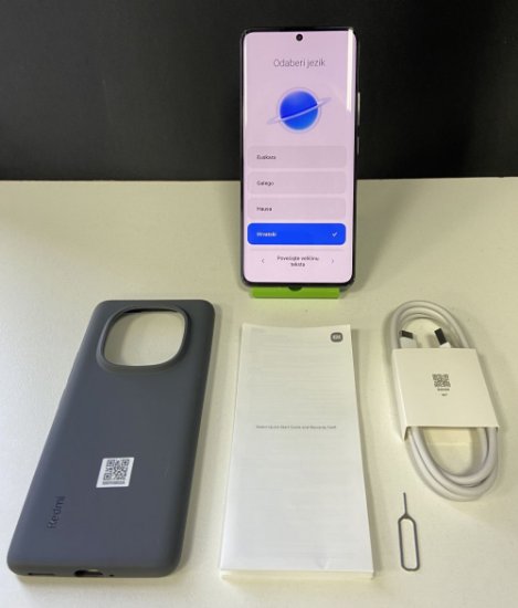 RABLJENI - Mobitel XIAOMI Redmi Note 14 Pro+ 5G, 6,67", 8GB, 256GB, Android 14, crni