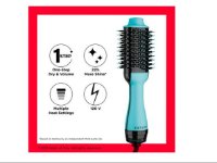 Četka za kosu REVLON Salon 2u1, sušenje i povećanje volumena kose, mint