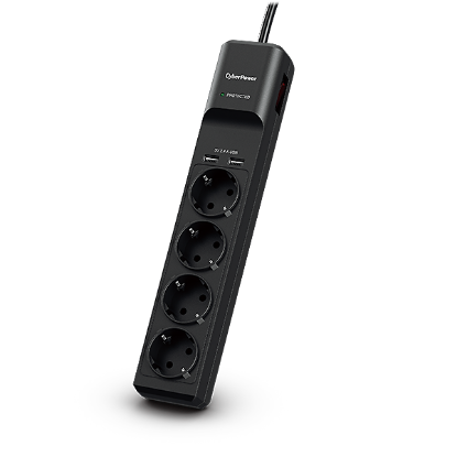 Prenaponska zaštita CYBERPOWER P0420SUD0, 4x šuko, 2x USB-A