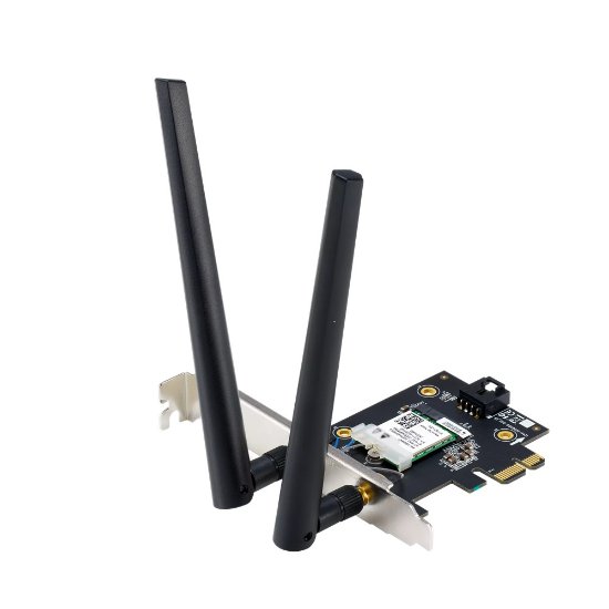 Mrežna kartica ASUS PCE-BE6500, Dual Band PCI-E WiFi 7, za bežičnu mrežu