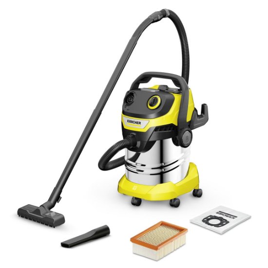 Usisavač KARCHER WD 5 S V-25/5/22, 25L, 1100W, mokro/suho usisavanje, inox