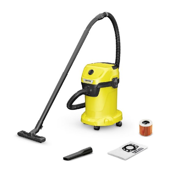Usisavač KARCHER WD 3 V-19/4/20, 19L, 1000W, plastika