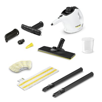 Parni čistač KARCHER SC 1 EasyFix, 1200W, 3bar, 0,2 l, bijeli