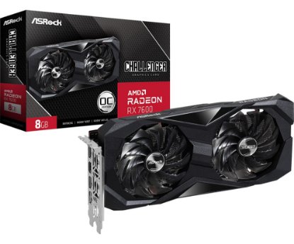 Grafička kartica ASROCK Radeon RX 7600 Challenger OC, 8GB GDDR6